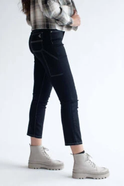 Black Stretch Carpenter Jeans 1 -Swimsuit Closet Sales Store black stretch carpenter jeans 4 07820.1697488354