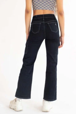 Black Stretch Carpenter Jeans -Swimsuit Closet Sales Store black stretch carpenter pants 5 36066.1666807503