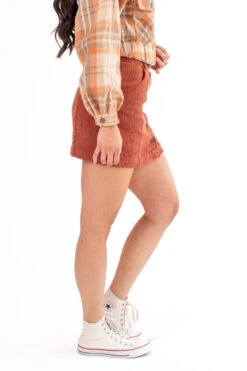 Brown Corduroy Button Front Skirt -Swimsuit Closet Sales Store brown corduroy button front skirt 3 89588.1692368486