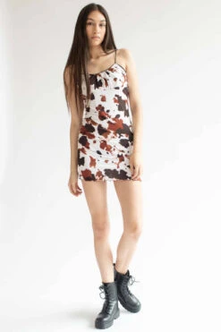 Brown Cow Milkmaid Mini Dress