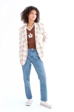 Brown Daisy Sweater Vest -Swimsuit Closet Sales Store brown daisy sweater vest 1 36726.1692388424