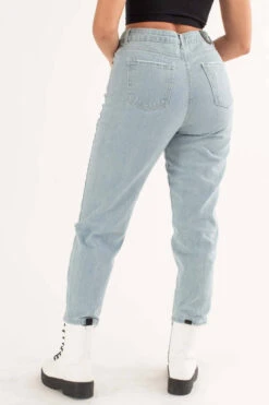 Classic Light Wash Mom Jeans -Swimsuit Closet Sales Store classic light wash mom jeans 4 27556.1666807170