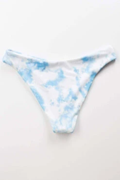 Cloud Print High Cut Bikini Bottom -Swimsuit Closet Sales Store cloud print high cut bikini bottom 4 95223.1666809163
