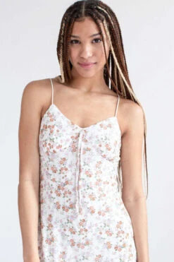 Rose Azalea Mesh Summer Dress