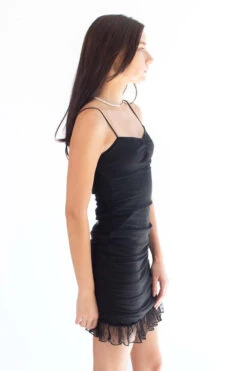 Dot Mesh Mini Dress -Swimsuit Closet Sales Store dot mesh mini dress 3 90702.1666807214