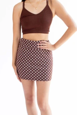 French Roast Mini Skirt