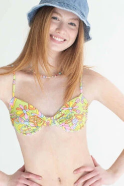 Swimsuit Closet Sales Store -Swimsuit Closet Sales Store groovy floral bikini top 3 34068.1677081586
