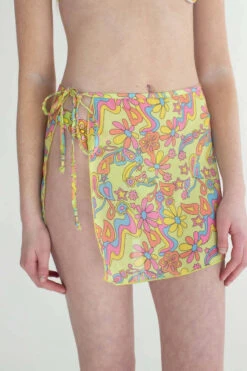 Groovy Floral Cover Up -Swimsuit Closet Sales Store groovy floral cover up 4 22612.1677081536