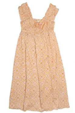 White Sunflower Rayon Maxi Dress -Swimsuit Closet Sales Store items 29 16976.1678229066