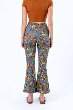 Mushroom Print Flare Pants -Swimsuit Closet Sales Store mushroom print flare pants 4 88965.1666806121
