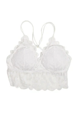 White Lace V Bralette -Swimsuit Closet Sales Store new stuff 1 12 40071.1682113428