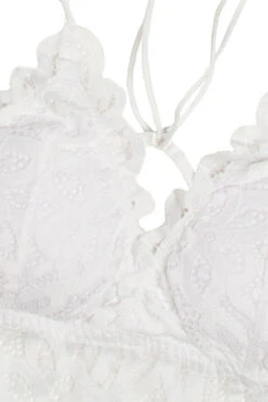 White Lace V Bralette -Swimsuit Closet Sales Store new stuff 1 13 92175.1682113428