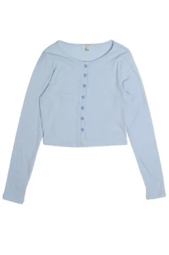 Baby Blue Spring Mini Cardigan -Swimsuit Closet Sales Store new stuff 1 1 16045.1680281577