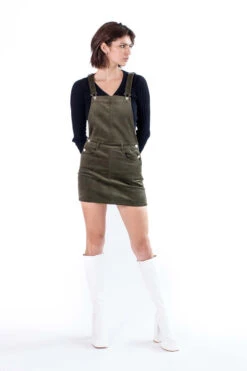 Olive Corduroy Jumper -Swimsuit Closet Sales Store olive corduroy jumper 2 76329.1667854897