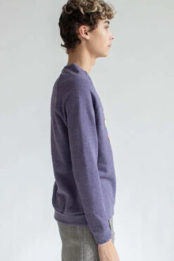 Purple Psychedelic Mushroom Sweatshirt -Swimsuit Closet Sales Store purple psychedelic mushrooms sweatshirt 3 82019.1692388213