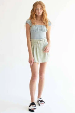 Sage Belted Houndstooth Skort -Swimsuit Closet Sales Store sage belted houndstooth skort 1 1 55675.1666808889