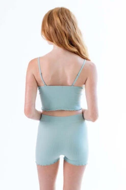 Sage Matching Seamless Shorts And Cami -Swimsuit Closet Sales Store sage matching seamless shorts and cami 5 87469.1692375347