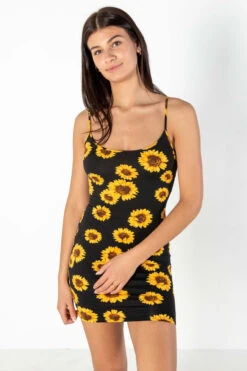 Sunflower Mini Dress