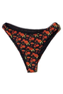Red Roses Bikini Bottom