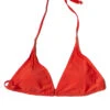 Bright Red Triangle Bikini Top