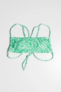 Green Tones Swirl Bikini Top -Swimsuit Closet Sales Store swirl green bikini top 3 98777.1693940279