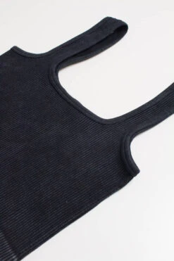 Black Washed Seamless Crop Tank -Swimsuit Closet Sales Store washed seamless crop tank 2 80707.1692377876