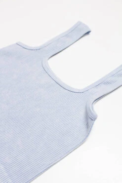 Blue Washed Seamless Crop Tank -Swimsuit Closet Sales Store washed seamless crop tank 3 60214.1666808274