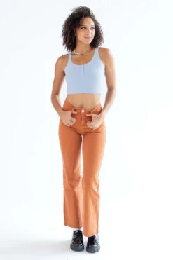 Whisper Blue Seamless Henley Tank Top -Swimsuit Closet Sales Store whisper blue seamless henley tank top 1 52416.1692375377