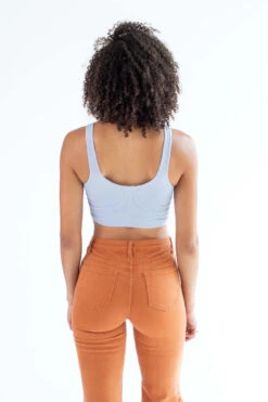 Whisper Blue Seamless Henley Tank Top -Swimsuit Closet Sales Store whisper blue seamless henley tank top 4 15189.1692375377