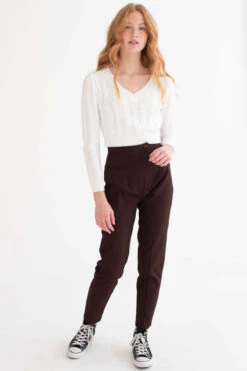 White Cable Knit Cropped Sweater -Swimsuit Closet Sales Store white cable knit cropped sweater 2 69093.1692389538