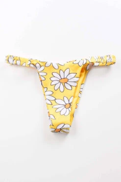 Yellow Daisy Cheeky Bikini Bottom -Swimsuit Closet Sales Store yellow daisy cheeky bikini bottom 2 95275.1666809217
